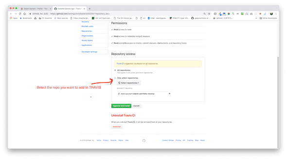 Github repository